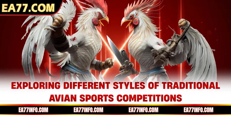 Exploring different styles of traditional avian sports competitions