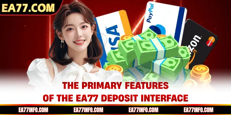 The primary features of the EA77 deposit interface